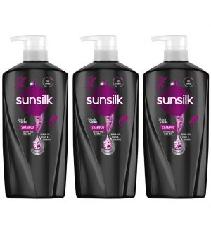 (BUNDLE OF 3) SUNSILK BLACK AND SHINE SHAMPOO 625ML 