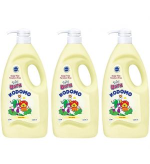 (BUNDLE OF 3) KODOMO BABY BATH RICE MILK 1L
