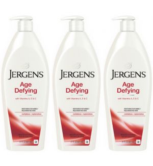 (BUNDLE OF 3) JERGENS AGE DEFYING MULTI-VITAMIN MOISTURIZER 621ML