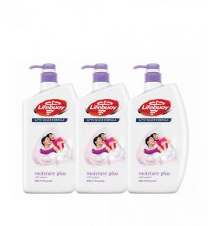 (BUNDLE OF 3) LIFEBUOY ANTIBACTERIAL BODY WASH - MOISTUREPLUS 950ML