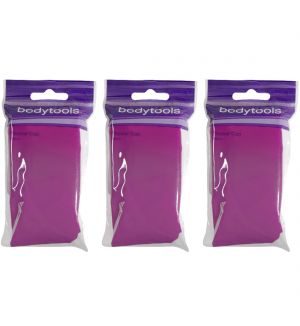 (BUNDLE OF 3) BODYTOOLS G12 SHOWER CAP 28CM ASSORTED COLOURS