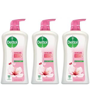 (BUNDLE OF 3) DETTOL SKINCARE SHOWER GEL 950ML