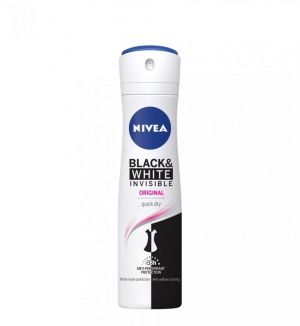 NIVEA DEO SPRAY (L) INVISIBLE BLACK & WHITE ORIGINAL 150ML