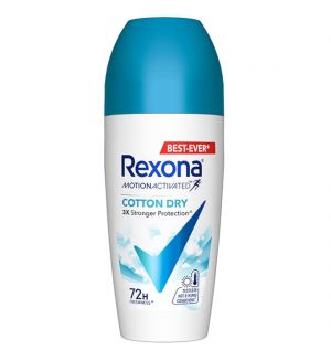 REXONA DEODORANT ROLL ON COTTON DRY FOR WOMEN 45ML