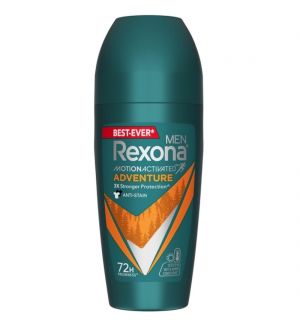 REXONA DEODORANT ROLL ON ADVENTURE FOR MEN 45ML