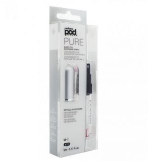 PERFUME POD REFILL PERFUME SPRAY BOTTLE (SILVER)