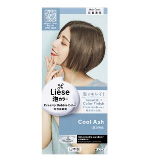 LIESE DESIGN SERIES CREAMY BUBBLE HAIR COLOR COOL ASH
