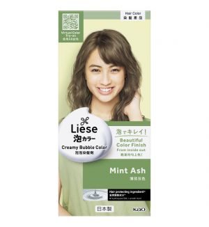 LIESE DESIGN SERIES CREAMY BUBBLE HAIR COLOR MINT ASH