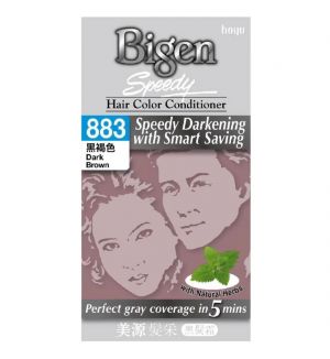BIGEN SPEEDY HAIR COLOR CONDITIONER 883 DARK BROWN
