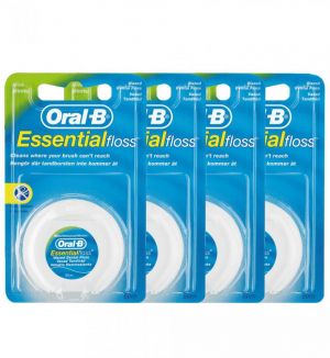 (BUNDLE OF 4) ORAL B ESSENTIAL FLOSS MINT 50M