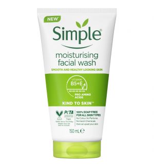 SIMPLE KIND TO SKIN MOISTURISING FACIAL WASH 150ML