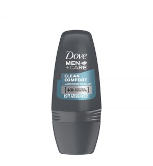 DOVE MEN+CARE DEODORANT ROLL ON CLEAN COMFORT 50ML