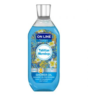 ON LINE SENSES SHOWER OIL TAHITIAN MORNINGS 500ML
