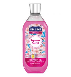 ON LINE SENSES SHOWER OIL JAPANESE SECRET 500ML