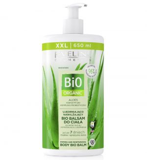 EVELINE BIO ORGANIC FIRMING & MOISTURIZING BODY BALM 650ML ALOE VERA