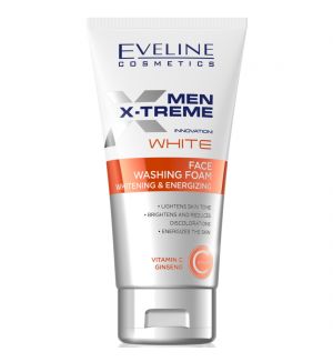 EVELINE MEN X-TREME WHITENING & ENERGIZING FACE WASHING FOAM 150ML
