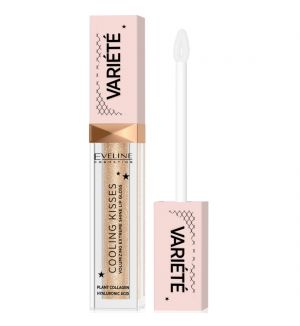 EVELINE VARIETE COOLING KISSES LIP GLOSS NO. 01 ICE MINT 6.8ML