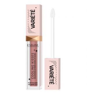EVELINE VARIETE COOLING KISSES LIP GLOSS NO. 03 STAR GLOW 6.8ML