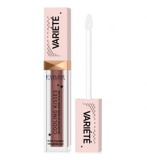 EVELINE VARIETE COOLING KISSES LIP GLOSS NO. 04 CANDY GIRL 6.8ML
