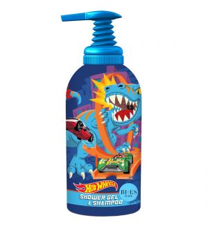 BI-ES HOT WHEELS BEAST MODE SHOWER GEL & SHAMPOO 1000ML