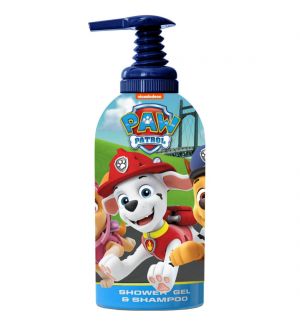 BI-ES PAW PATROL MARSHALL SHOWER GEL & SHAMPOO RED 1000ML