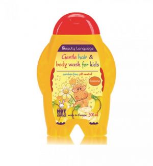 BL KIDS GENTLE HAIR & BODY WASH (BANANA) 300ML