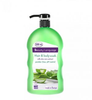 BL HAIR & BODY WASH WITH ALOE VERA EXTRACT 1000ML