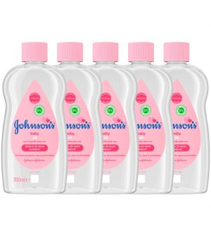 (BUNDLE OF 5) JOHNSON BABY OIL 300ML