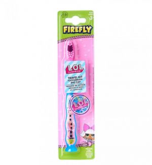 FIREFLY LOL SURPRISE TRAVEL KIT TOOTHBRUSH & CAP