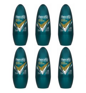 (BUNDLE OF 6) REXONA DEODORANT ROLL ON SPORT DEFENSE FOR MEN 45ML