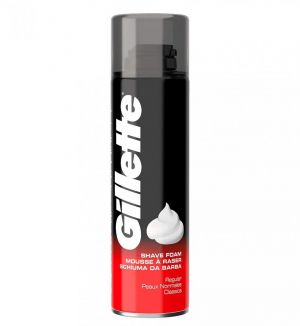 GILLETTE CLASSIC SHAVING FOAM REGULAR 200ML