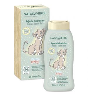 NATURAVERDE ORGANIC DELICATE BUBBLE BATH 200ML