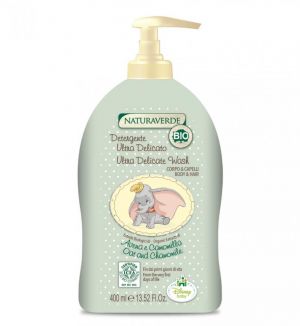 NATURAVERDE ORGANIC ULTRA DELICATE BODY & HAIR WASH - DUMBO 400ML