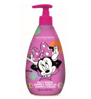 NATURAVERDE DISNEY CLASSIC SHAMPOO & SHOWER GEL SWEET STRAWBERRY MINNIE 500ML