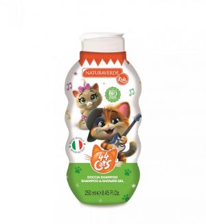 NATURAVERDE 44 CATS SHAMPOO & SHOWER GEL 250ML