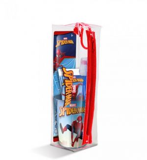 MR WHITE SPIDERMAN TRAVEL KIT TOOTHBRUSH WITH TOOTHPASTE 75ML