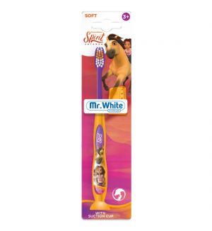 MR WHITE SPIRIT TOOTHBRUSH WITH SUCTION AND COVER