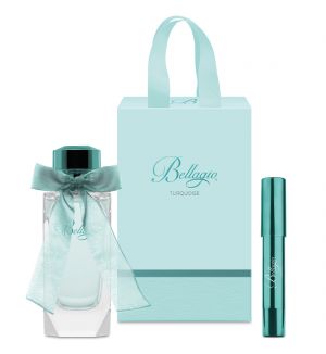 BELLAGIO TURQUOISE EDP 100ML + PERFUME PENCIL FRAGRANCE GIFT SET