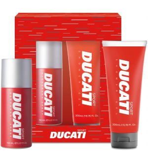 DUCATI SPORT DEO 150ML + SHOWER GEL 200ML GIFT SET