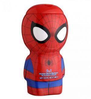 AIR VAL SPIDER-MAN 2 IN 1 SHOWER GEL & SHAMPOO 2D 400ML