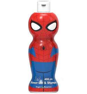 AIR VAL SPIDERMAN 1D SHOWER GEL & SHAMPOO 2 IN 1 400ML