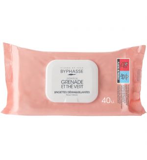 BYPHASSE MAKE UP REMOVER WIPES 40'S - MATURE SKIN
