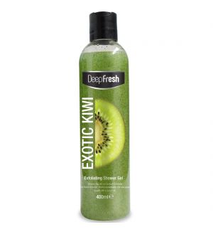 DEEP FRESH EXFOLIATING SHOWER GEL EXOTIC KIWI 400ML