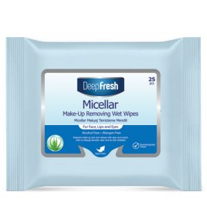 DEEP FRESH MICELLAR MAKE-UP REMOVING WET WIPES 25S