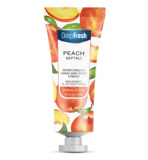 DEEP FRESH PEACH MOISTURISING HAND & BODY CREAM 50ML