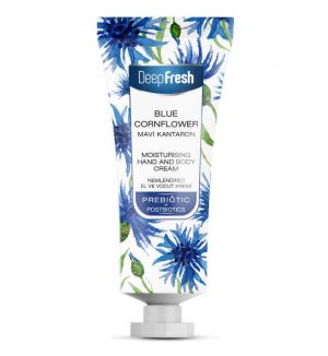 DEEP FRESH BLUE CORNFLOWER MOISTURISING HAND & BODY CREAM 50ML