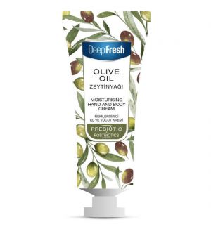 DEEP FRESH OLIVE OIL MOISTURISING HAND & BODY CREAM 50ML