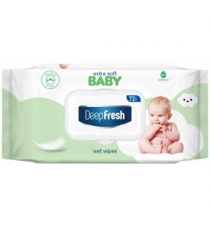 DEEP FRESH EXTRA SOFT BABY WET WIPES 72PCS