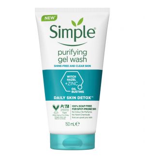 SIMPLE DAILY SKIN DETOX PURIFYING GEL WASH 150ML
