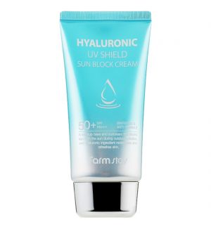 FARM STAY HYALURONIC UV SHIELD SUN BLOCK CREAM SPF 50+ PA+++ 70G